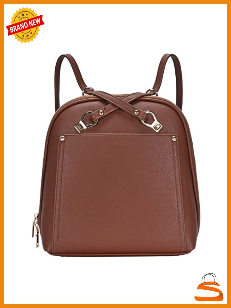 Convertible Backpack Purse Vegan Leather Shoulder Bag Crossbody
